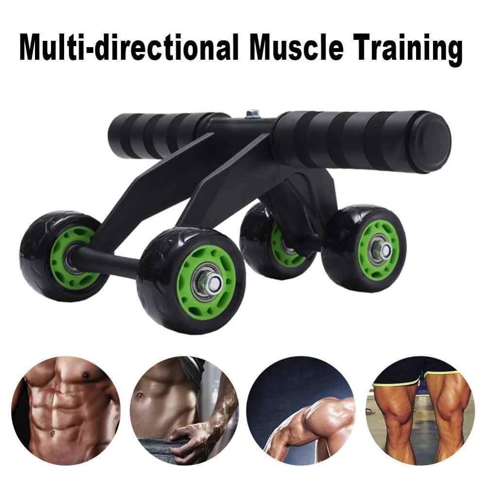 Four-wheeled Abdominal Roller Home Exercise Abdominal Muscle Fitness Equipment - Image 4
