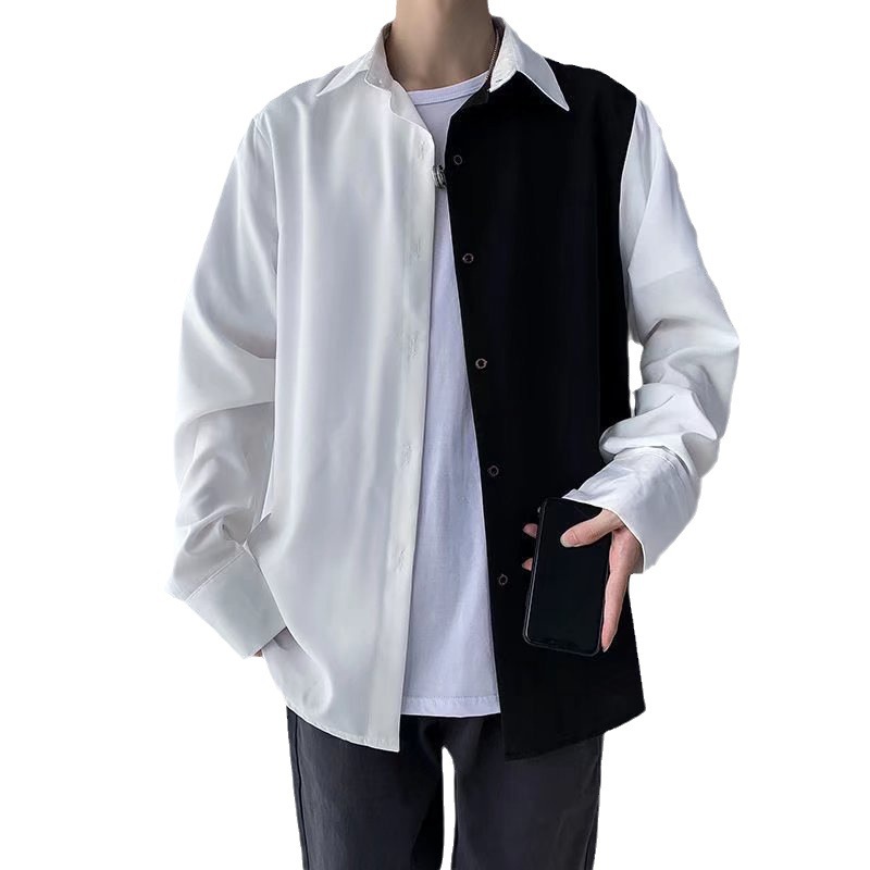 Cool Style Shirt Men's Design Sense Niche - Image 3